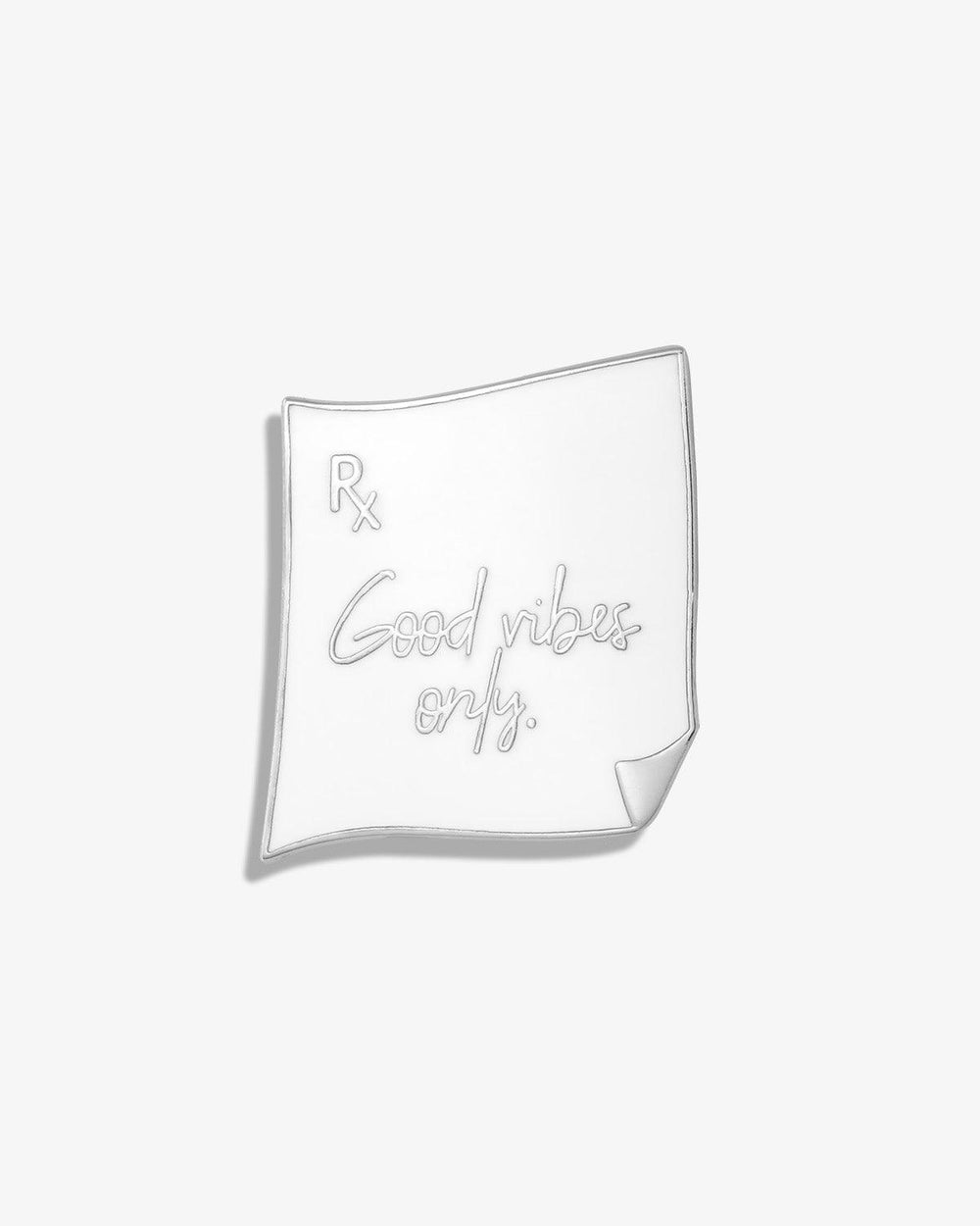 Rx: Good Vibes Only Prescription Lapel Pin
